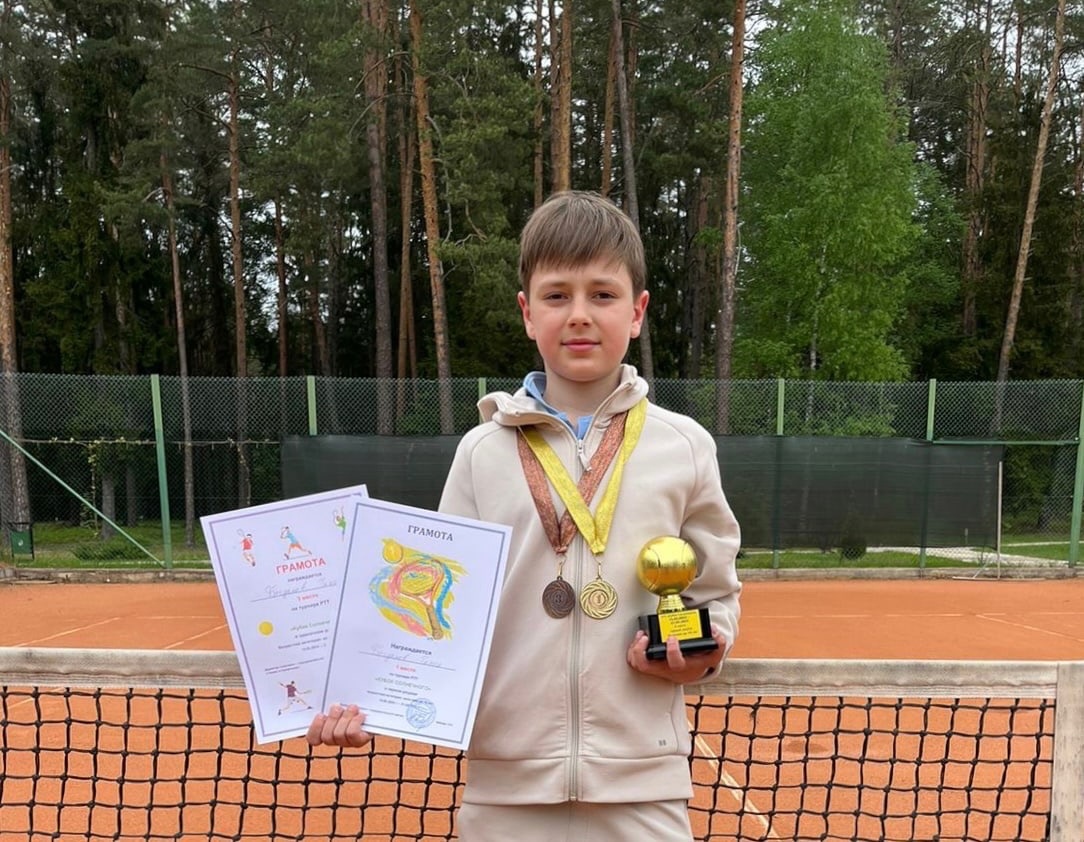 Богданов Тихон занял III место в турнире РТТ «Кубок Солнечного»!