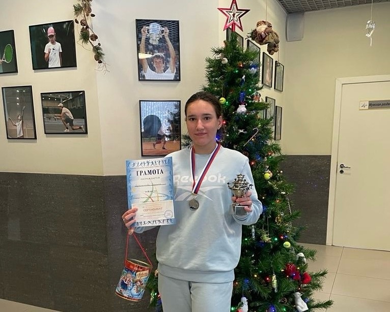 Буланенкова Полина заняла II место в турнире РТТ «Новогоднее первенство Тульской области»! 