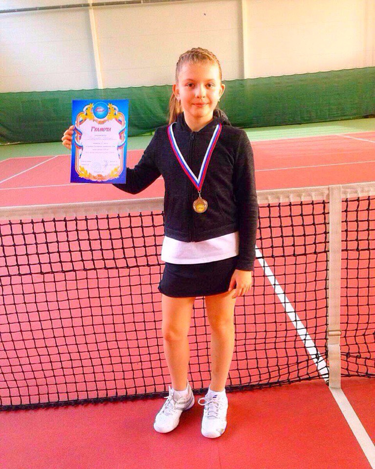 Болотова Полина заняла 2 место на турнире РТТ