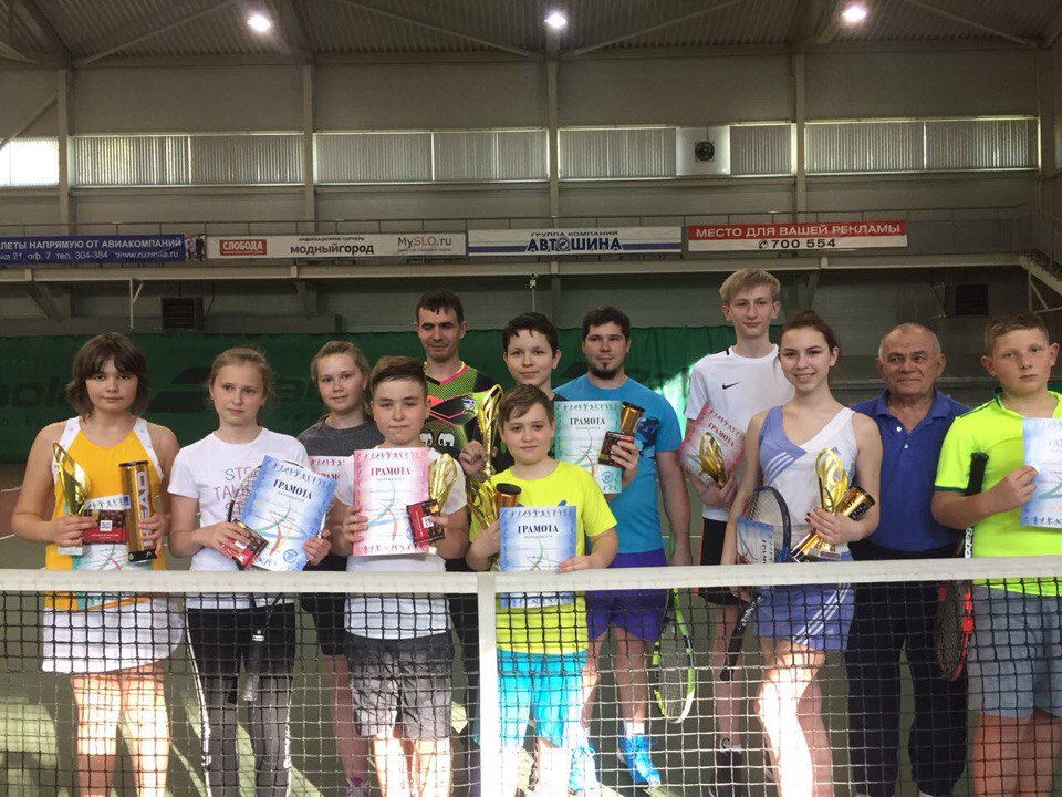 Поздравляем победителей и призёров турнира «Первенство Тульского теннисного центра среди любителей»