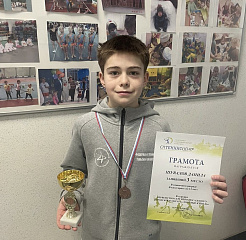 Шувалов Данила занял III место в турнире РТТ «Золотые Купола»!