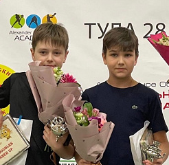 Богданов Тихон и Скворцов Егор заняли II место на "САМОВАР КАП 2022"!