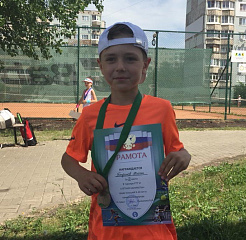 Богданов Тихон занял III место на турнире РТТ "Летние каникулы"