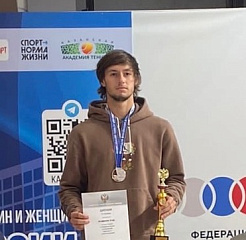 Поздравляем Агафонова Егора, участника трёх финалов на чемпионате России по взрослым!